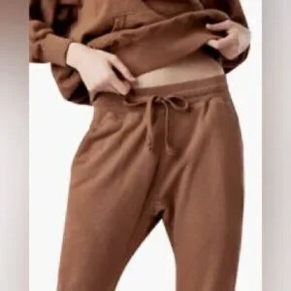 TKEES Core Sport Jogger in Nutmeg Brown - Picture 4 of 10